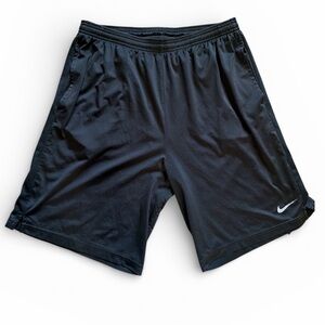 Nike Dri Fit Men's Black Athletic Shorts Size M Basketball Running Training